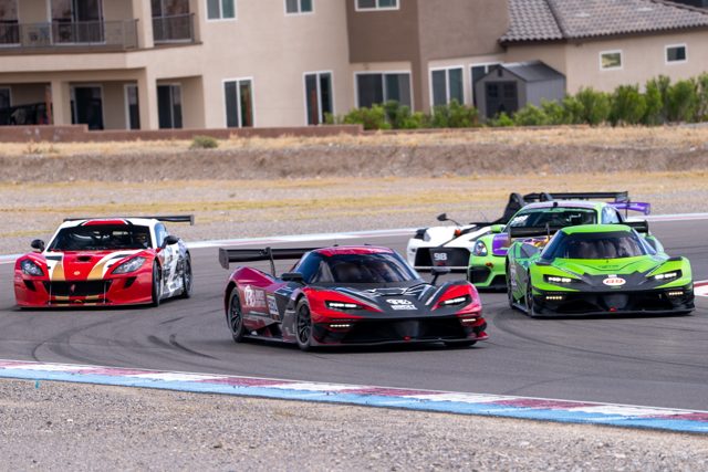 The #592 racing wheel to wheel